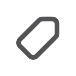 Label Mini SVG Icon